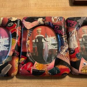 Vintage Barbie Themed Picture Frames New
